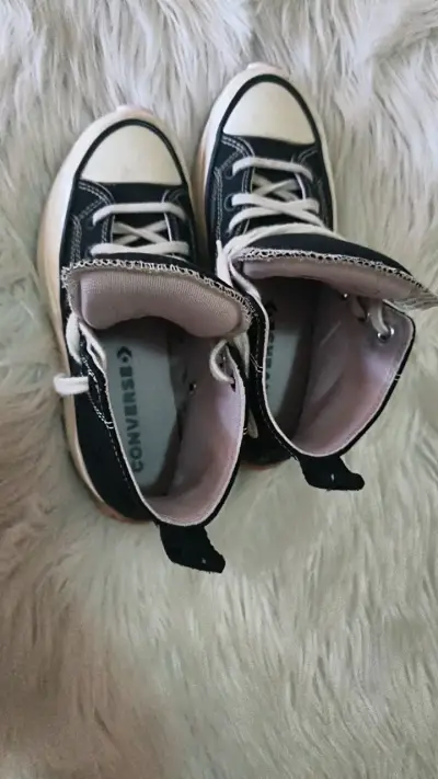 Zapatillas Converse negras de caña alta - miniatura 4