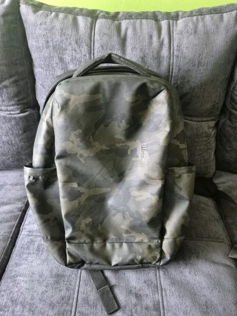 Mochila Black Bubba Travel Wolf Camo 32L 13"a 16" - 1