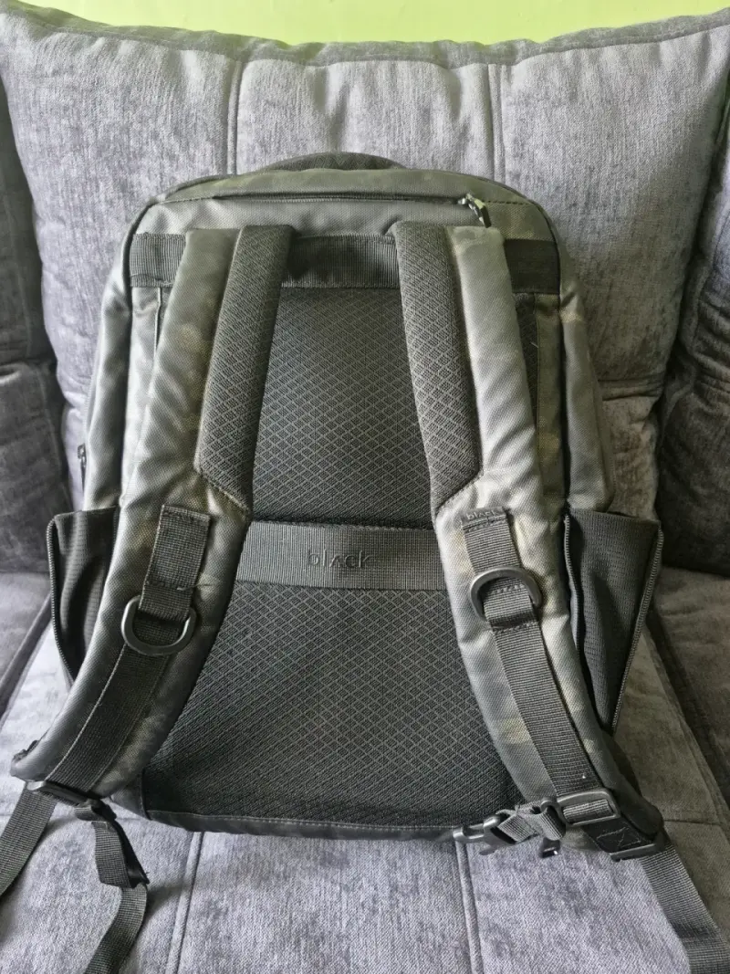Mochila Black Bubba Travel Wolf Camo 32L 13"a 16" - 4
