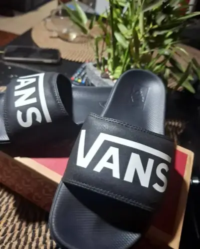 Sandalias Vans La Costa Slide negras - miniatura 1