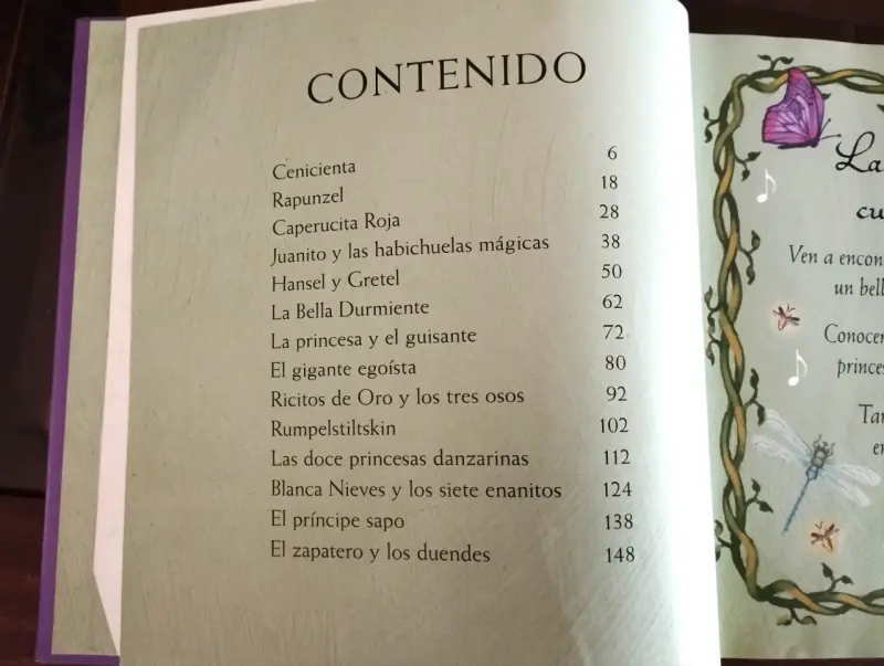 Libro con 14 Cuentos infantiles - 2