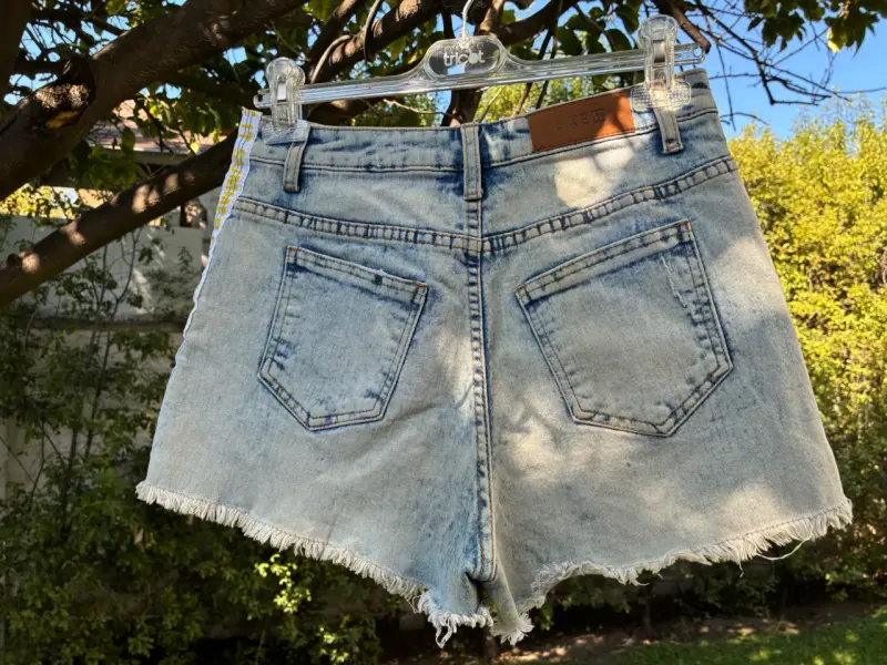 Shorts de jeans desgastados mujer - 2
