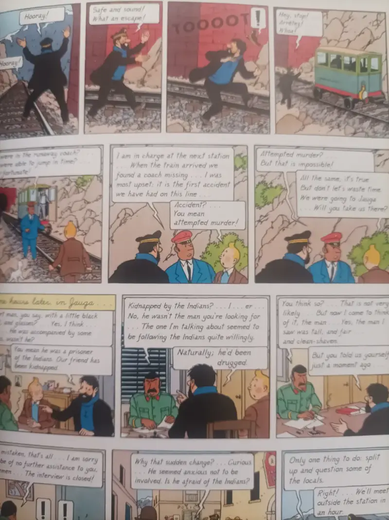 Libro The Adventures of Tintin: Prisoners of the Sun - 2
