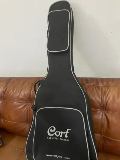 Guitarra acústica Cort Earth200F ATV SG con funda - miniatura 2