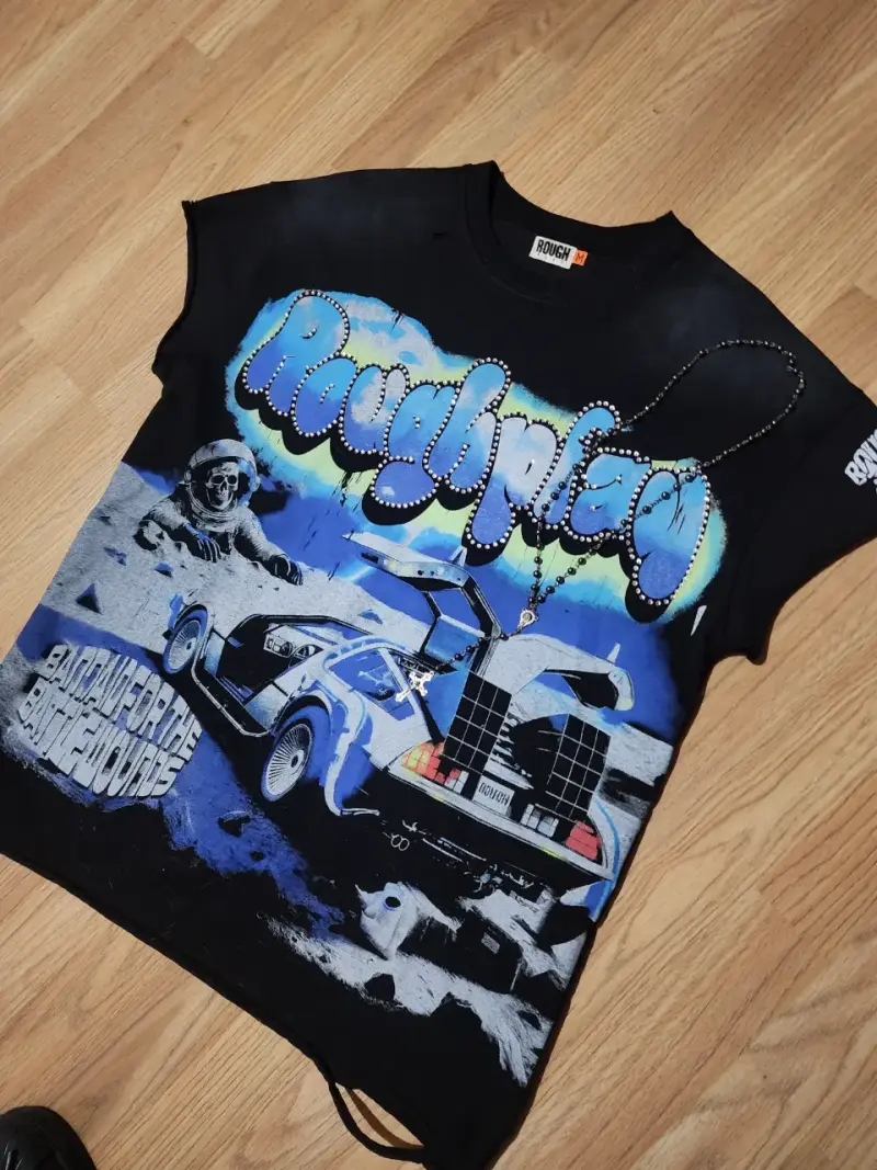 Polera Delorean Roughplay