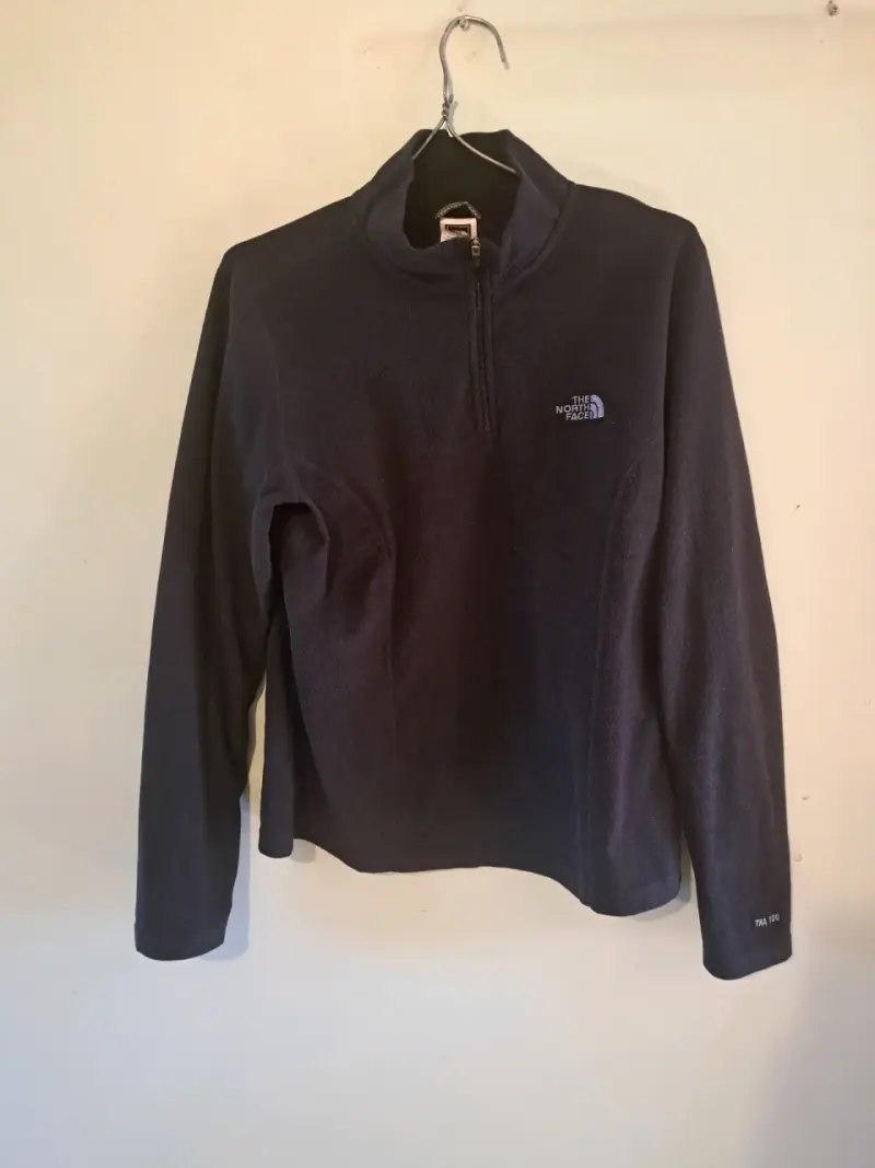 Polar negro The North Face TKA 100 para mujer - 1