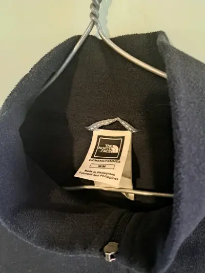 Polar negro The North Face TKA 100 para mujer - miniatura 3