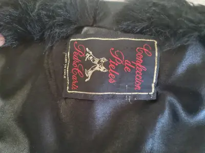 Abrigo de piel de zorro Pedro Caris - miniatura 1