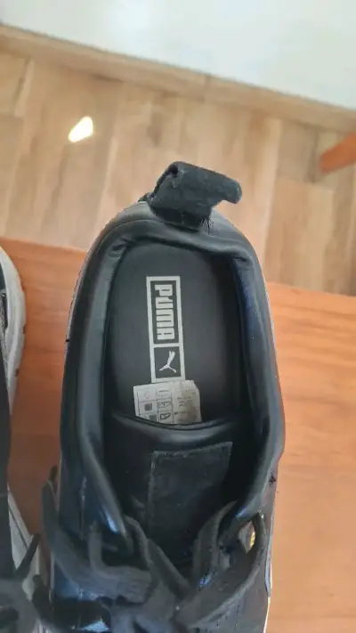 Zapatillas negras Puma con plataforma - miniatura 6