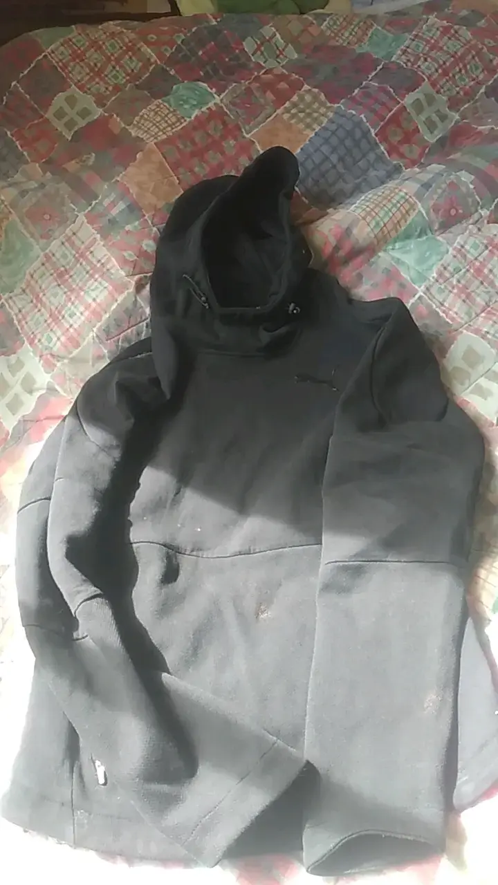 Polerón con capucha negro Puma para hombre - 3
