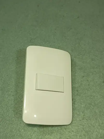 Interruptor Simple 9/12 Blanco Lexo Nuevo - miniatura 1
