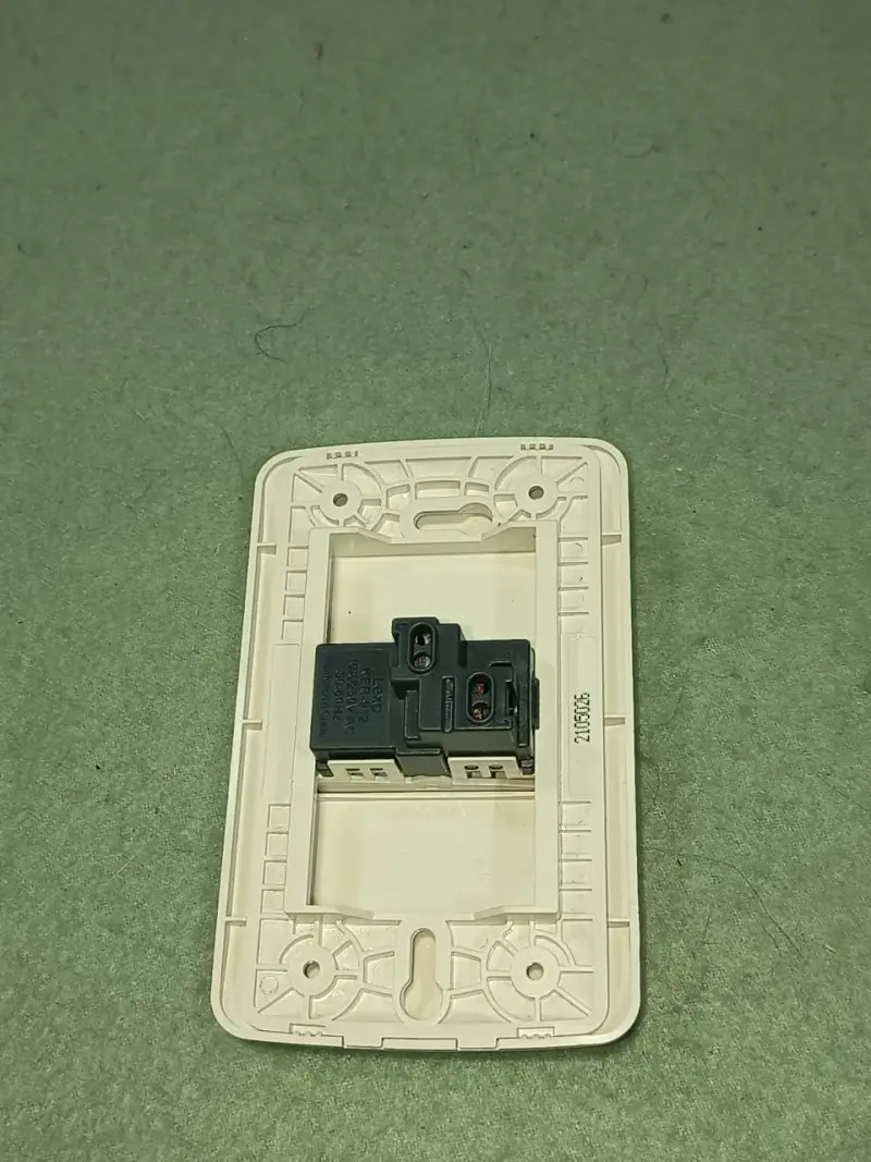 Interruptor Simple 9/12 Blanco Lexo Nuevo - 2