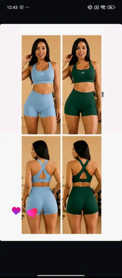 Conjunto deportivo mujer talla estándar - miniatura 2