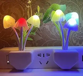 Luz nocturna LED en forma de hongo - miniatura 2