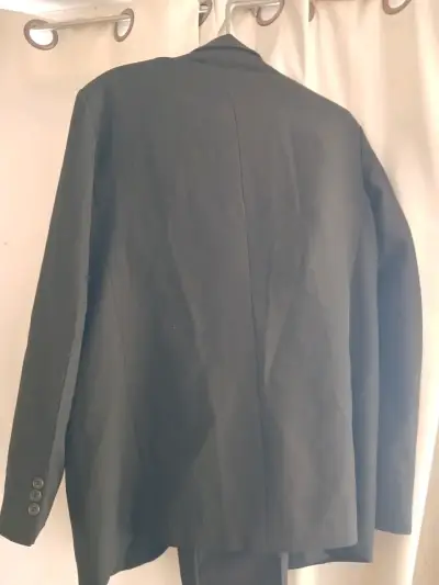 Traje formal negro para hombre talla L - miniatura 4