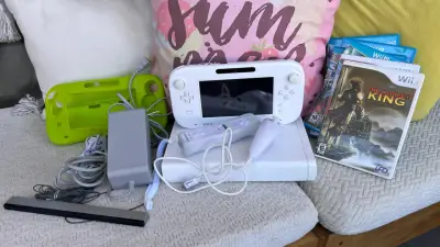 Consola Nintendo Wii U con juegos y accesorios - miniatura 1