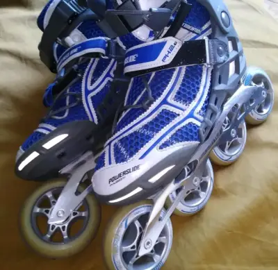 Patines en línea Powerslide PH2 azul/ gris TALLA40 - miniatura 1