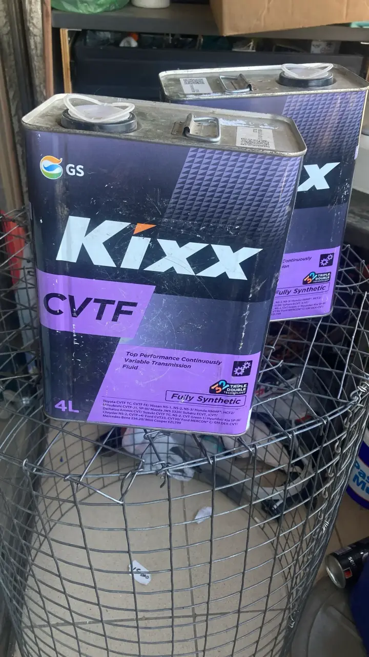 Aceite de transmisión Kixx CVTF 4L - 3
