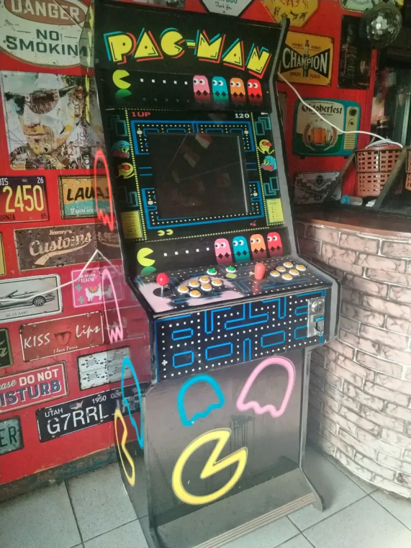 Máquina Arcade Pac-Man Clásica Retro