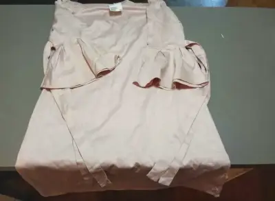 Blusa rosa con mangas acampanadas H&M talla 36 - miniatura 3