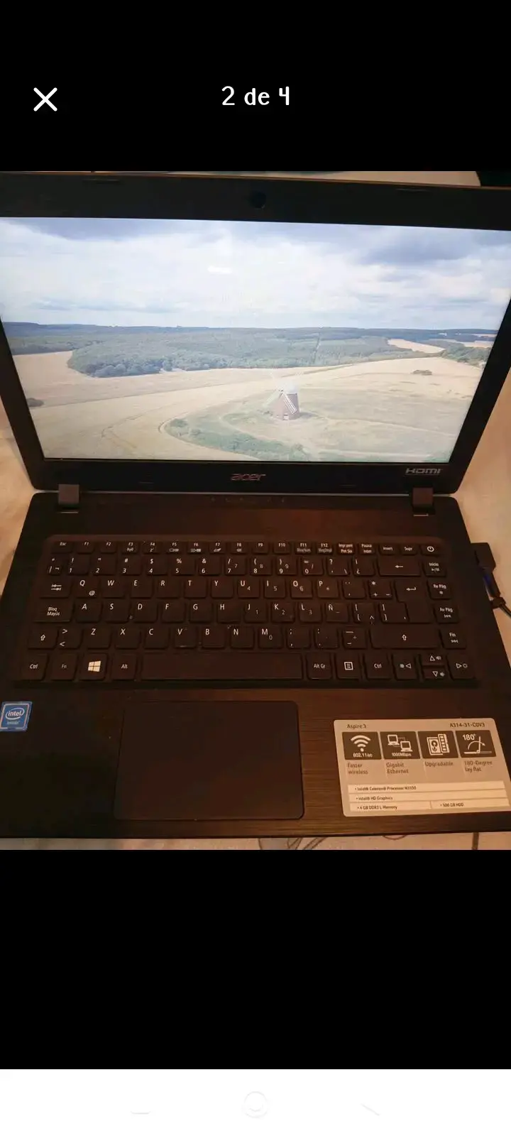 Notebook Acer Aspire 3 A314-31-C0V3 14 pulgadas - 2