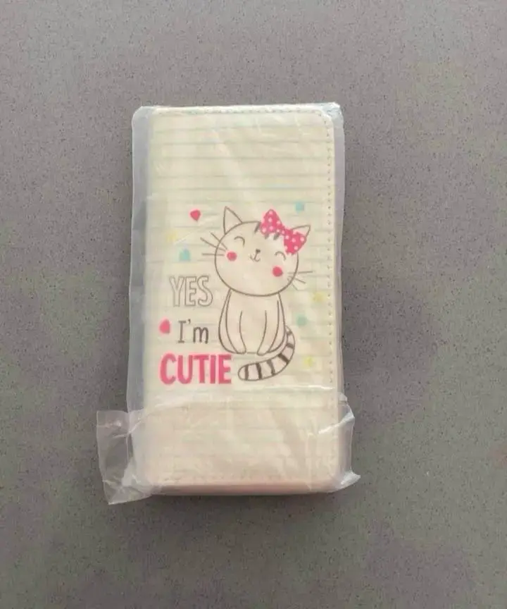 Billetera estuche de lápices peluche multicolor - 3