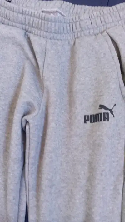 Pantalones deportivos grises Puma para hombre - miniatura 2