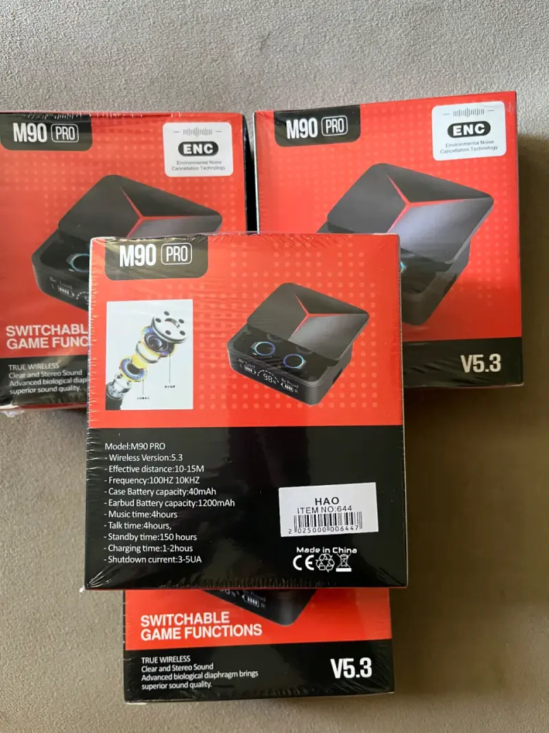 Audífonos Inalámbricos M90 Pro con Estuche de Carga - 3