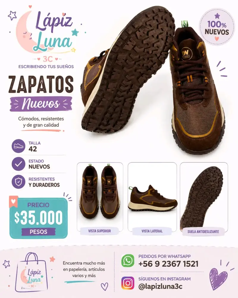 Zapatos nuevos talla 42