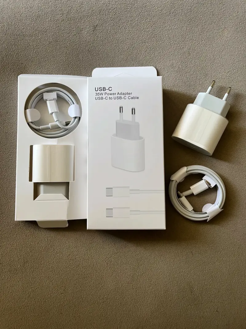Adaptador de Corriente USB-C 35W y 20W - 4