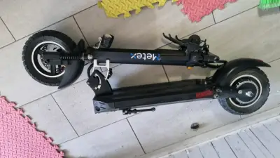 Scooter plegable Metex 40 km/h con asiento - miniatura 3