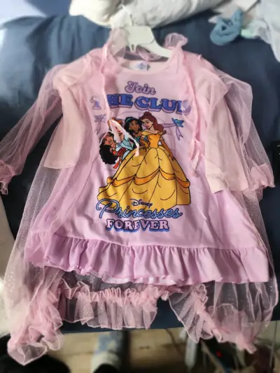 Vestido de Princesas Disney para Niñas - miniatura 1
