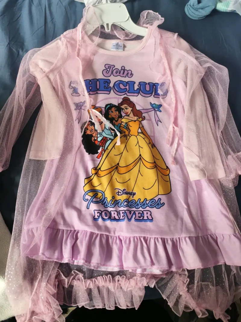 Vestido de Princesas Disney para Niñas - 4