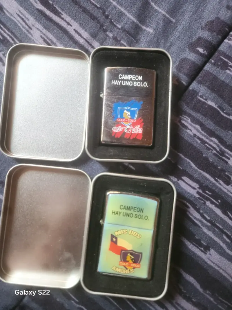 Encendedor de colección Colo-Colo en caja metálica - 4