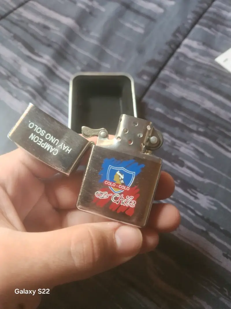 Encendedor de colección Colo-Colo en caja metálica - 5