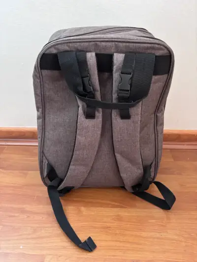 Mochila maternal 3 en 1 Bebesit gris - miniatura 3