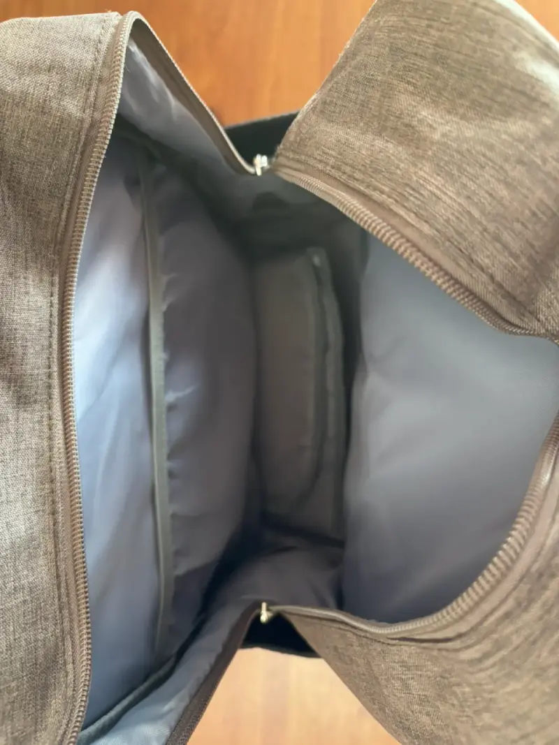 Mochila maternal 3 en 1 Bebesit gris - 4