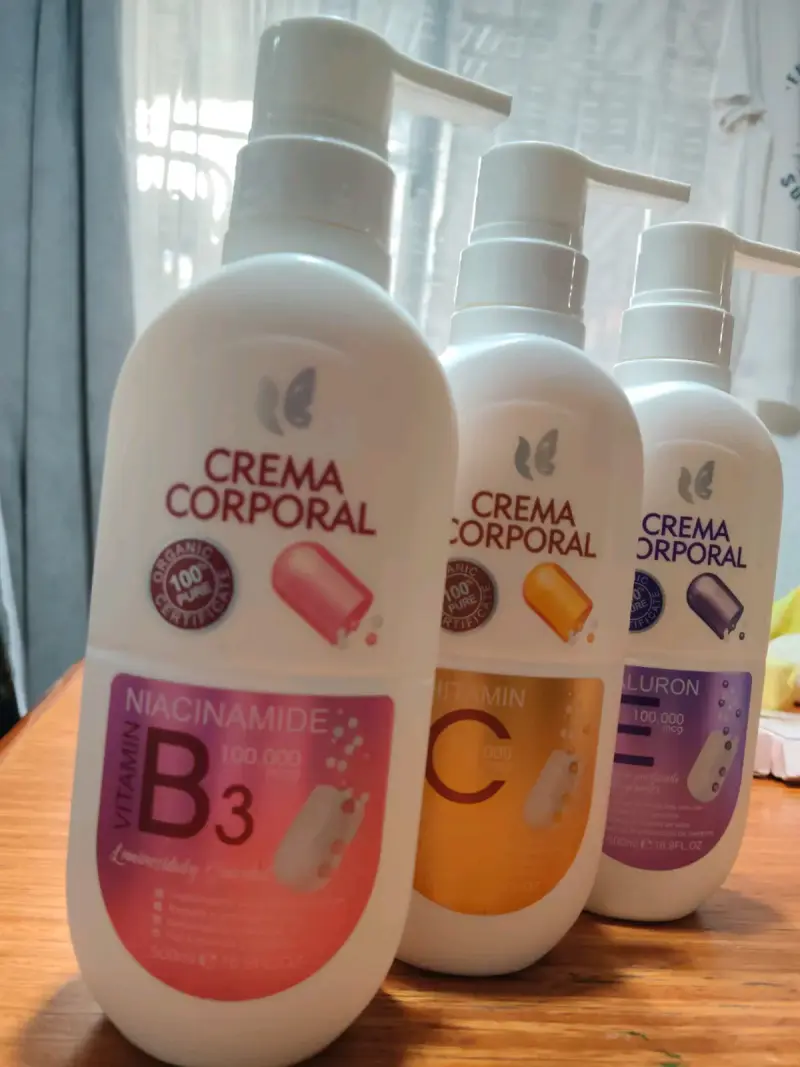 Set de Cremas Corporales con Vitaminas B3, C y E - 2
