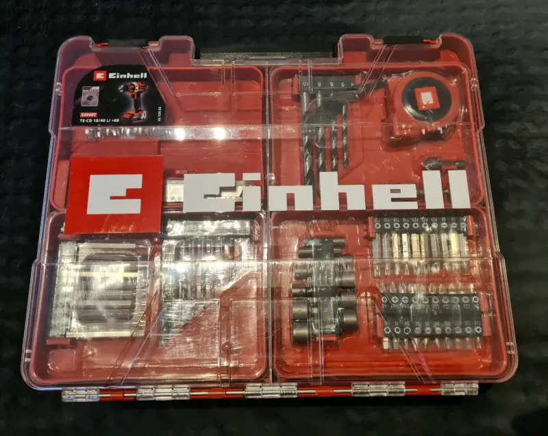 Taladro inalámbrico Einhell con batería y cargador - 3