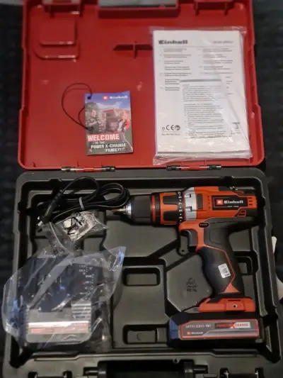 Taladro inalámbrico Einhell con batería y cargador - miniatura 5