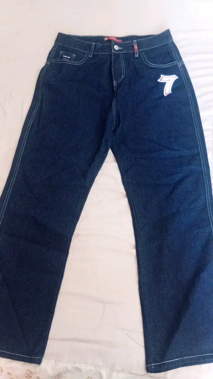 Jnco Jeans de mezclilla azul - 1