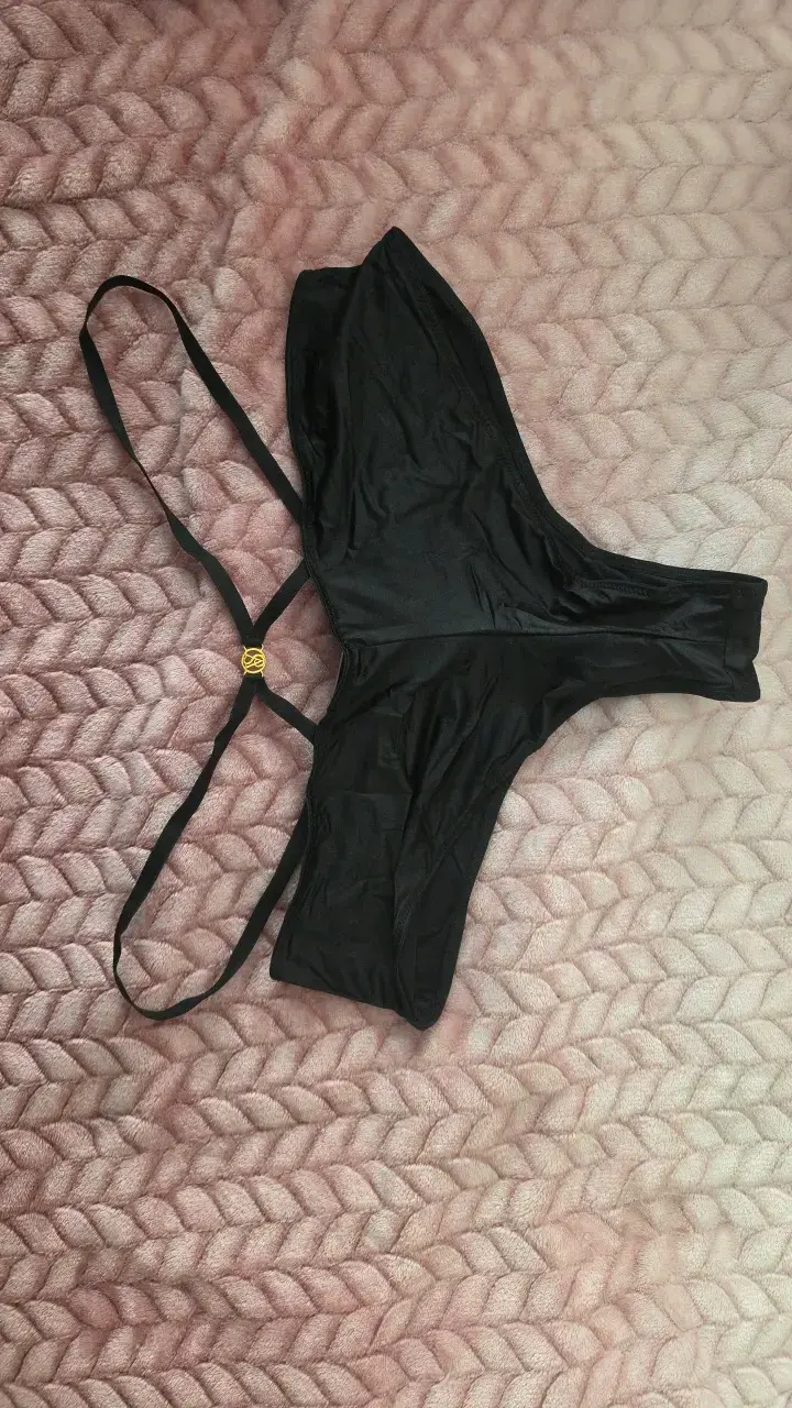 Tanga negra de encaje Victoria's Secret - 2