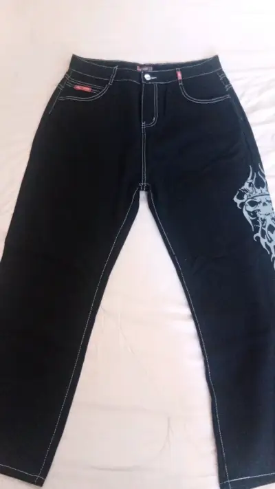 Jnco Jeans de mezclilla negro - miniatura 1