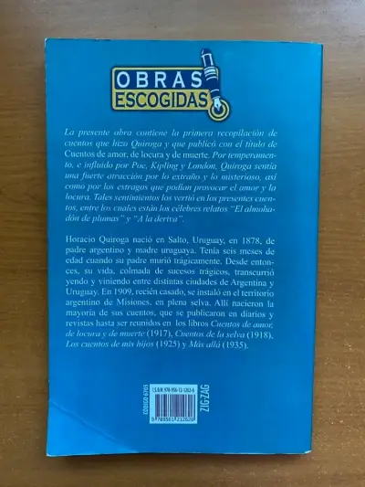 Libro 'Cuentos de amor, de locura y de muerte' - miniatura 2