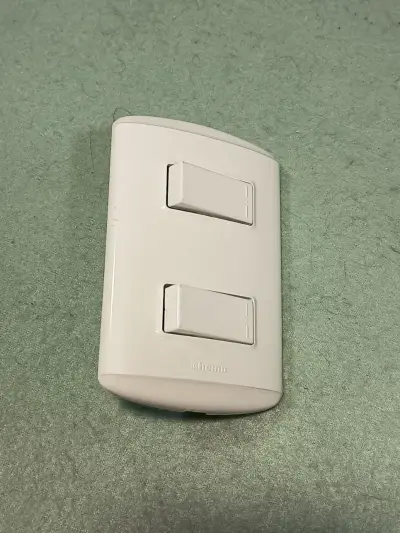 Interruptor Doble 9/15 Bticino Modus blanco - miniatura 1