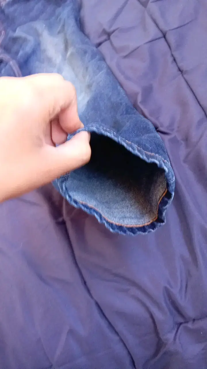 Jeans de mezclilla azul para hombre Index - 4