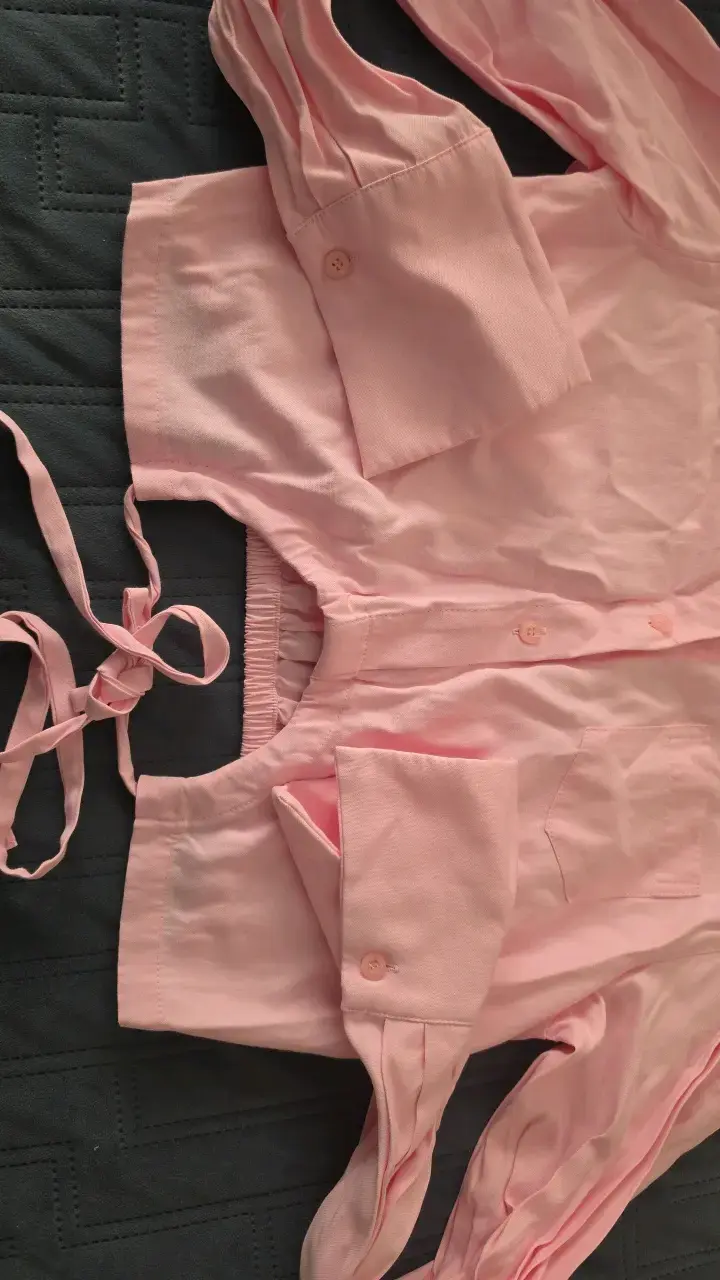 Blusa corta rosa Nicoletta Valentina - 4