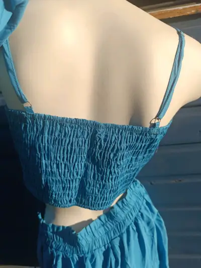 Conjunto de verano azul para mujer - miniatura 3