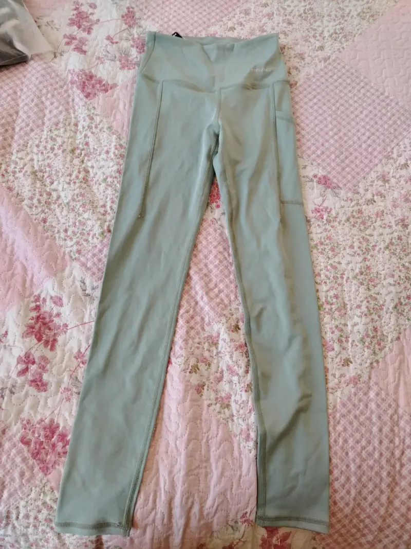 Leggings deportivos Head color verde menta - 1