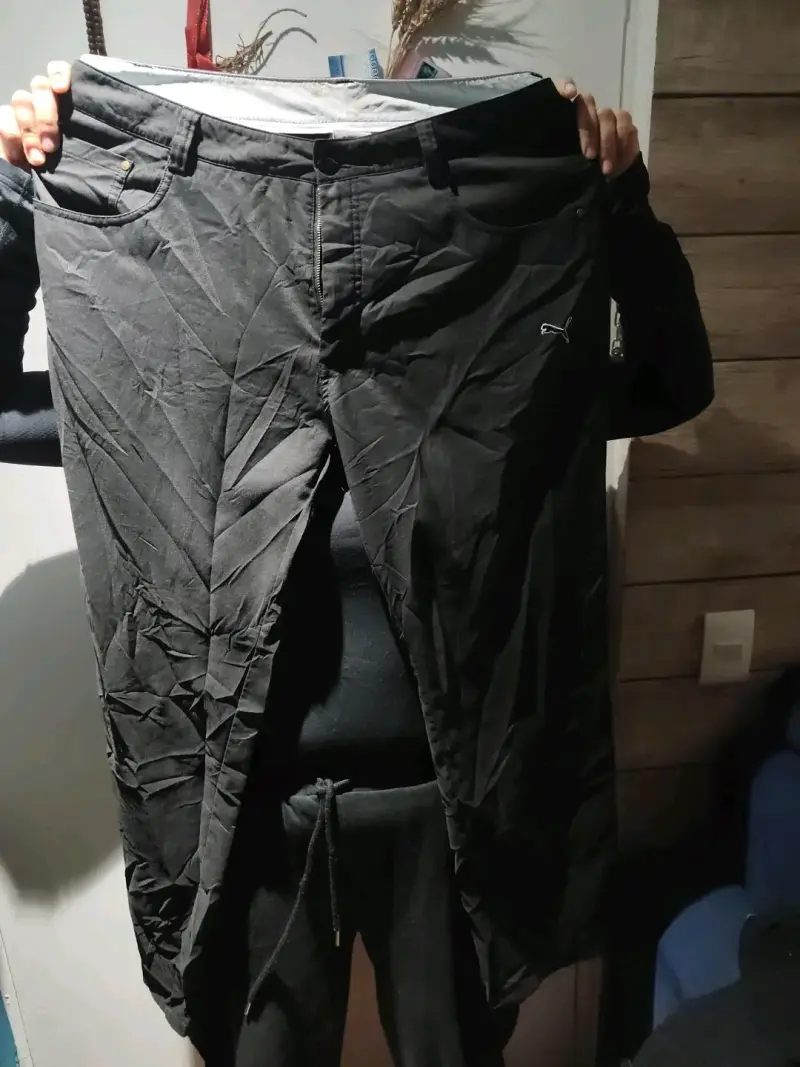 Pantalón Deportivo Negro Puma para Hombre - 1